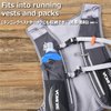 Azarxis Soft Flask Collapsible TPU Running Water Bottles Handheld BPA-Free 250ml 350ml 500ml 600ml for Hydration Vest Pack Trail Hiking Cycling Climbing (250ml / 8.45oz - 2 Pack)