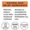 OMAX CryoFreeze Pain Relief Menthol Roll On, Arthritis Pain Relief, Back Pain Relief, Muscle & Joint Pain Relief, Arnica, Made in USA (3 fl oz)