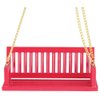 Classics by Handley Dollhouse Miniature Red Porch Swing