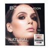 Natural Complete Eye and Lip Set - Includes Eyeshadow Palette, Eye Liner, Mascara, Lip Oil - 4 pcs