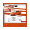 1:64 Scale J Collection Diecast Model Car Compatible with Honda Civic (SB1) Orange Limited Edition by Tarmac JC64-TL006-OR