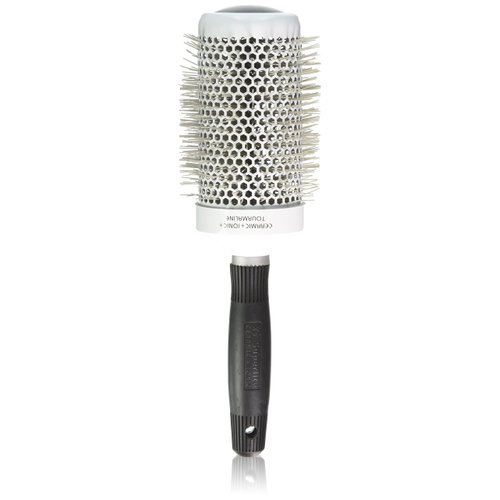Elegant Brushes Superlite X5 Ceramic Round Brush, White, 3 Inch