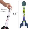 ArtCreativity Space Rocket Launcher for Kids - Rocket Launcher Toy Includes 3 Foam Rockets, Base, and Pad - Jump Rocket Launchers for Toddlers - Stomp Rockets for Kids Ages 3 4 5 6 7 8+ - Outdoor Toys