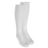 Truform Medical Compression Socks for Men and Women, 8-15 mmHg Knee High Over Calf Length, White, Medium