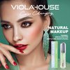 VIOLA HOUSE Liquid Blush, Color Changing Cheek Rouge Blush for Cheeks, Glossy Shiny Finish, Water-Based Color Pigments Rouge Stick