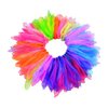 Wobe 30pcs Dance Scarves Square Juggling Scarf Magic Scarves, Magic Tricks Performance Props Accessories Movement Scarves Rhythm Band Scarf 24 by 24 Inches Random Graduated Colors Handkerchief