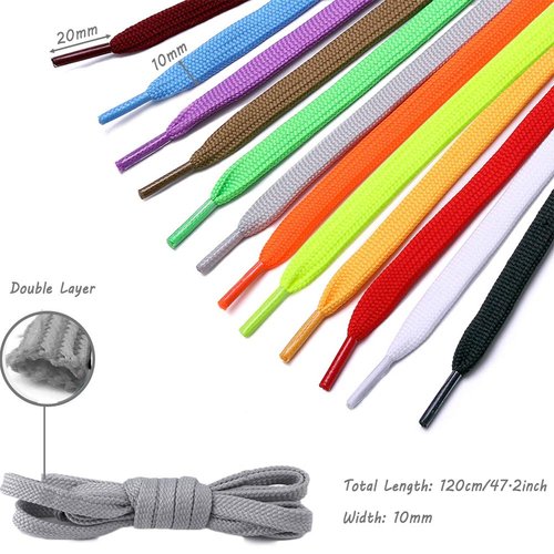 Joycoco 27 Pack Replacement Drawstrings for Sweatpants Shorts Hoodies with Drawstring Threaders and Plastic Cord Locks Drawstrings for Jackets Swim Trunks Shoe Laces Tote Bags 47" Long (Colorful)