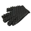 Hair Sponge Gloves, Curly Sponge Gloves, Hair Sponge Hair Sponge Barber Sponge Hair Sponge, Hair Curling Sponge Gloves for Barbers Hair Brush Sponges
