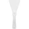 SPARTA Polypropylene Scraper Tool Food Safe Scraper for Removing Caked-On Residue in Commercial Kitchens, Plastic, 7.82 x 3 Inches, White