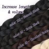 Braided Ponytail Extensions for Women, 32 inch Wrap Around Hair Extensions With Hair Tie,Natural Soft DIY Synthetic Hair Ponytail Extensions Long braids(4#-Chocolate Brown)