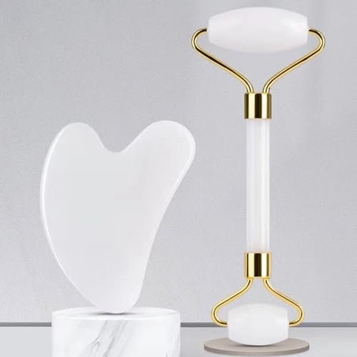 Generic 1/2ps Roller Gua Sha Board, Anti Aging Face Body Massage Beauty Care Slimming Tools