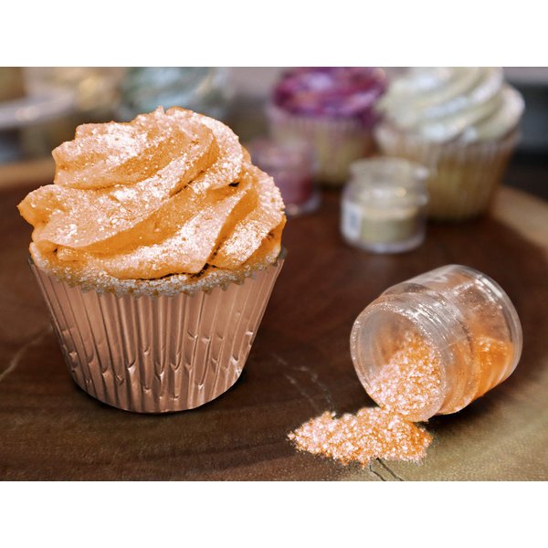 Bakell Creamsicle Orange Tinker Dust®, 5 Gram | KOSHER Certified | 100% Edible Glitter | Cakes, Cupcakes, Cake Pops, Drinks, Glitter & Dusts (Creamsicle Orange)
