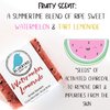 BLUEBYRD Soap Co. Watermelon Lemonade Soap Bar | Handmade Bar Soap for Kids - Natural Ingredients, Kaolin Clay, Oatmeal, Aloe Vera, & Activated Charcoal | Fun Scented Bath Soaps for Teens (Watermelon)