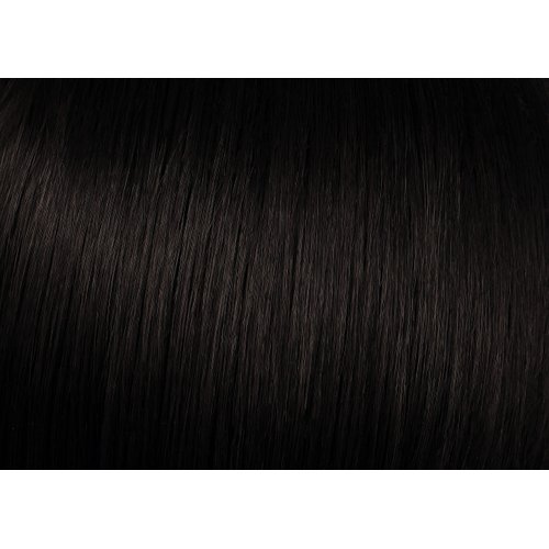 22" Wavy Fineline Extensions Color R2 EBONY - Hairdo Hairpieces 4 Piece Kit Clip In Tru2Life Heat Friendly Synthetic Fine Hair Flat Iron Curl Blow Dry