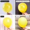 PartyWoo Yellow Balloons, 85 pcs Matte Yellow Balloons Different Sizes Pack of 18 Inch 12 Inch 10 Inch 5 Inch Yellow Latex Balloons for Balloon Garland Balloon Arch as Party Decorations, Yellow-Y55