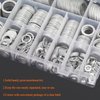 HELIFOUNER 560 Pieces 18 Sizes Automotive Drain Plug Gaskets, Oil Crush Washers, Aluminum Flat Washers Assortment Kit (M6 M8 M10 M12 M14 M16 M18 M20 M22 M24)