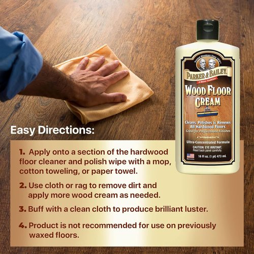 Parker Bailey Wood Floor Cream 16oz (box of 6)