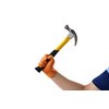 Venom Steel Maximum Grip Nitrile Gloves, 8 Mil Thick, Raised Diamond Texture for Grip, Puncture and Rip Resistant, Hi-Visibility Orange, One Size Fits Most (50 Count)