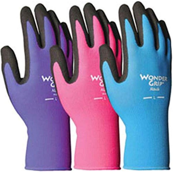 Wonder Grip Nicely Nimble Gloves, Small, Assorted Colors