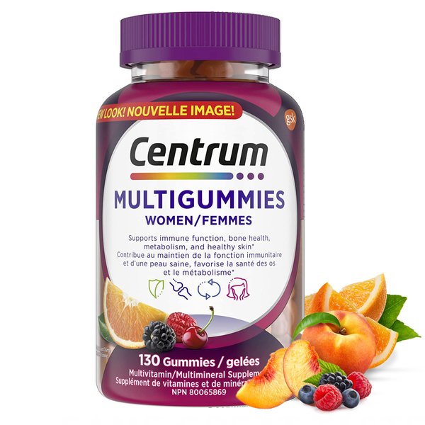 Centrum MultiGummies Women, 130's