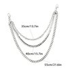 Lainrrew Trousers Chain, Pants Chain Belt Chain Wallet Chain Pocket Chain Hip Hop Punk Jeans Chain Key Chain Goth Accessories for Eboy Egirl Women Men (Style 1)…