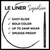 L’Oréal Paris Makeup Le Liner Signature Mechanical Eyeliner,Easy-Glide,Smudge Resistant,Bold Color,Long Lasting,Waterproof Eyeliner,Noir Cashmere,0.011 oz.,1 count