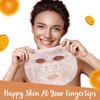 Vivo Per Lei Vitamin C Sheet Mask - Moisturizing Face Mask for Anti Aging - Hydrating Face Mask with Collagen - Vitamin C Mask from (1 Pack)