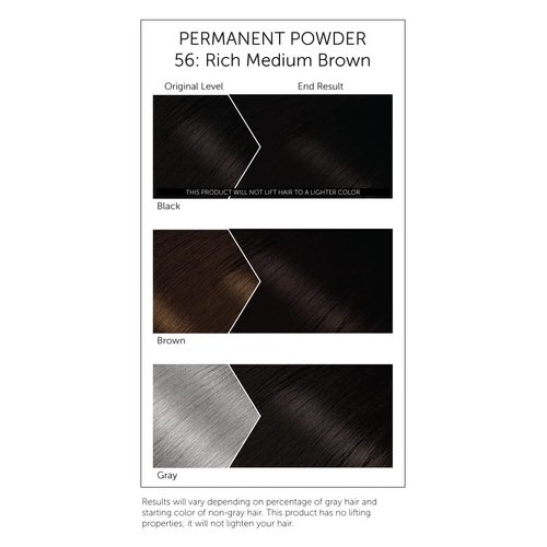 Bigen Permanent Powder Hair Color 56 Medium Brown 1 ea