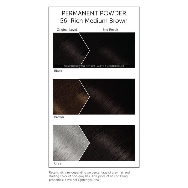 Bigen Permanent Powder Hair Color 56 Medium Brown 1 ea