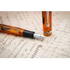 Conklin Duragraph Fountain Pen Amber - Stub Nib, Premium Writing Instrument for Calligraphy & Signatures
