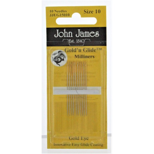Gold'N Glide Milliners Needles -Size 10 10/Pkg