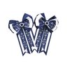 Horse Show Bows (Navy Snaffle Bit)