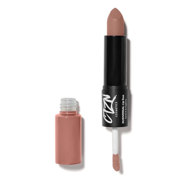 CTZN Cosmetics - Nudiversal Lip Duo Lipstick + Lip Gloss | Vegan, Cruelty-Free, Inclusive Beauty (Shade 10: Ibiza)