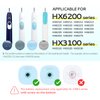Rechargeable Electric Toothbrush Battery Replacement for Philips HX3110 HX3120 HX3130 HX6210 HX6220 HX6230 HX6240 HX6250 HX681701 HX681050 HX625481 HX6263 HX6275 800mAh 2.4v NI-MH