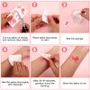 10 Sheets Pink Cowgirl Temporary Tattoos, 65 Patterns Retro Pink Bachelorette Temporary Tattoos Rodeo Temporary Tattoos Bach Party Favors Birthday Party Tattoos for Girl