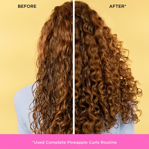 Pacifica Beauty, Pineapple Curls Curl Defining Natural Conditioner, For Curly, Coily and Textured Hair Types, Fresh Pineapple Scent, Sulfate Free and Silicone Free, 100% Vegan and Cruelty Free