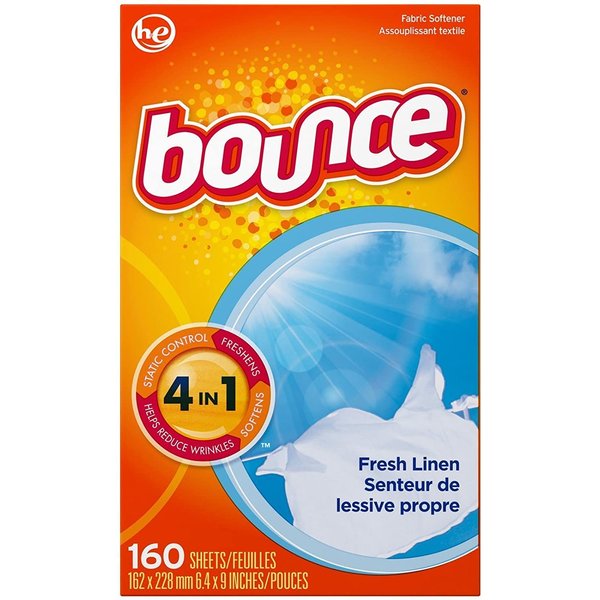 Bounce Fabric Softener Sheets, 160 Count