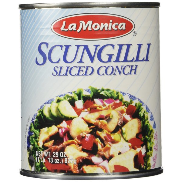Lamonica Fine Foods Scungilli, Sliced Conch, 29-Ounce