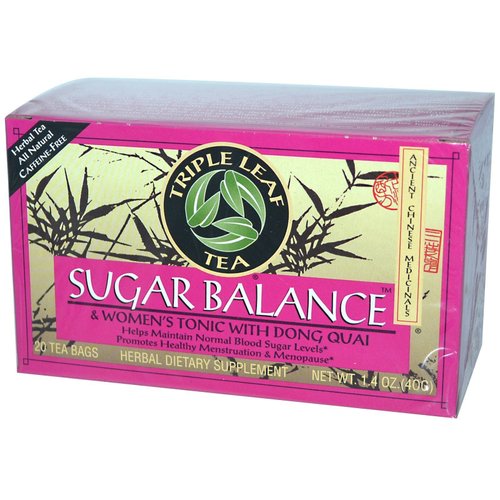 Sugar Balance Women's Tonic Tea, 20 Tea Bags (Pack of 6)