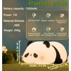 DREAMING MY DREAM Cute Panda Night Light, LED Squishy Novelty Animal Night Lamp, 3 Level Dimmable Nursery Nightlight for Breastfeeding Toddler Baby Kids Decor, Cool Gifts for Kids (Panda Pangda)