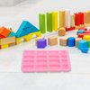 STOBOK 3pcs Miniature Brick Silicone Molds Nonstick Mini Brick Resin Exoxy Mold for DIY Crafts Concrete Plaster Resin Fondant Chocolate