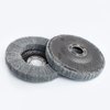 5Pcs 4.5" x 7/8" Nylon Fiber Buffing Wheel Scouring pad Flap Polishing Disc for Angle Grinder (Grit 800)