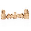 Alpha Living Home Rattan Napkin Rings Set of 12, Napkin Ring Holder for Thanksgiving, Christmas, Party Decoration, Dinning Table, Everyday Gatherings, Napkin Rings Bulk - Natural Rattan