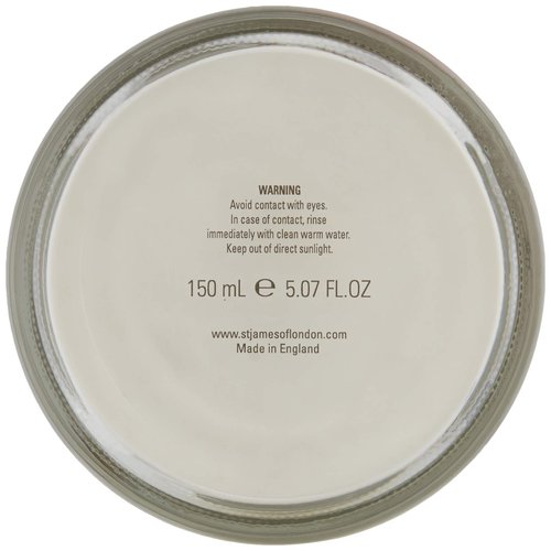 St James of London Sandalwood & Bergamot Shave Cream Jar, 5.07 oz
