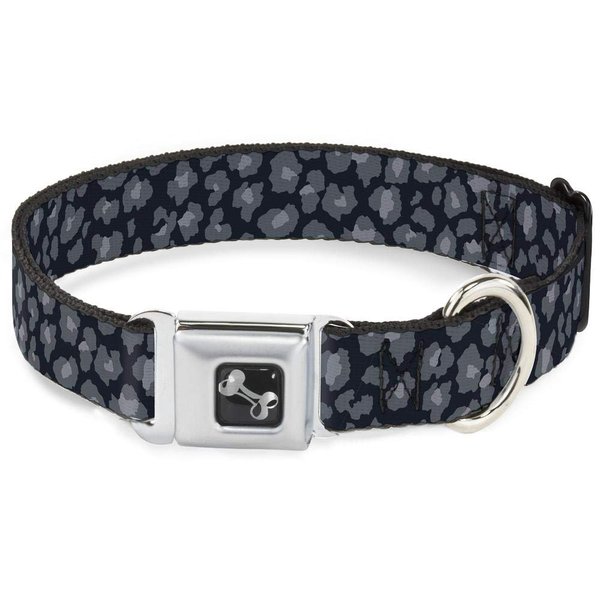 Dog Collar Seatbelt Buckle, 1.5" Wide - Fits 16-23" Neck - Medium