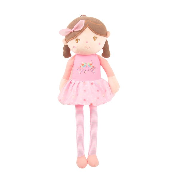 Linzy Toys, Olivia Rag Doll, Soft Plush Doll, Pink, 20 inches (89150-2)