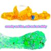 6 Pack Jelly Cube Crunchy Slime Kit, with Yellow, Pink, Purple, Green & Blue Clear Crunchy Slime, Super Soft Sludge Toy with Cute Charms, Party Favors Christmas Slime for Girls and Boys