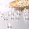 FALAMON 100,000 Clear Water Gel Beads, Water Gel Beads for Vase Filler, Christmas Decoration, Wedding Centerpiece, Floating Candles, Planting, Floral Decoration (Clear)