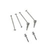 AMORIL Front/Rear Dog Bones, 4PCS Metal Differential Cup,Front/Rear Dog Bone for RC Car 1:14 Replacement Accessories