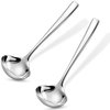 KEAWELL Louis 7.5 Inches Gravy Ladle, 18/10 Stainless Steel Mini Ladle, Dishwasher Safe (1)